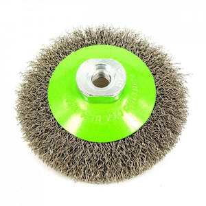 L3 Wire Brushes: Bevel Brush Stainless Steel 115mm