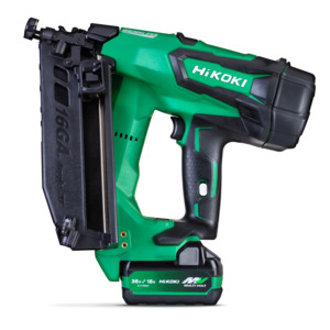 HIKOKI 18V 16G ANGLED BRAD NAILER + 1 x BSL36A18 + UC18YSL3(H0Z)