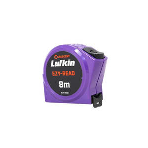 Crescent: Crescent Lufkin 8M x 25mm EZY-READ Tape Measure