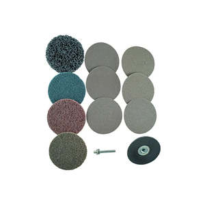 L3 Air Sanders: M7 3in Surface Sanding Disc Kit 12Pc - Blisters Pa