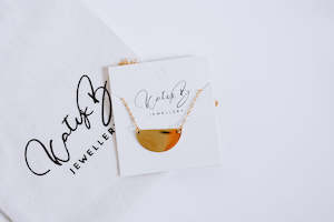 Sale: Semi Circle Necklace