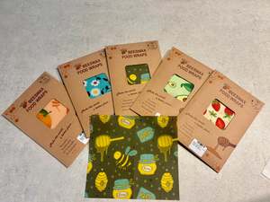 New Winter Needs: Beeswax Wraps 3pk Small,Medium & Large