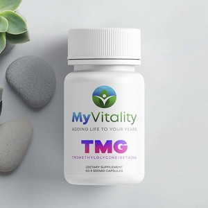 Products: TMG (Trimethylglycine or Betaine) 60 x 500mg Capsules