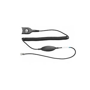 Sennheiser Headset Accessories: EPOS CAVA 31 Headset Cable - ED to Modular Plug for Avaya 1600/9600 Series Phones