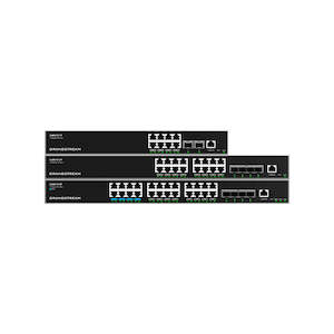 Grandstream: Grandstream GWN7813 Enterprise Layer 3 Network Switch, 24 x GigE, 4 x SFP+