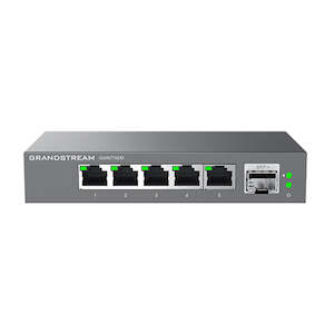 Grandstream: Grandstream GWN7700M Unmanaged Network Switch, 5 x 2.5 GigE, 1 x SFP+