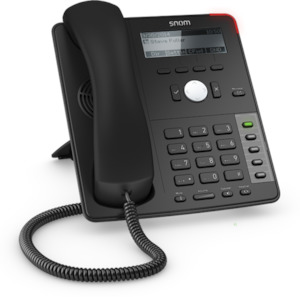 Snom: Snom D715 4-Line 5-Button SIP Deskphone Gigabit PoE
