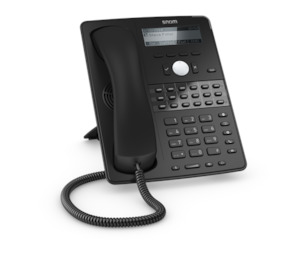Snom D725 12-Line 18-Button SIP Deskphone Gigabit PoE