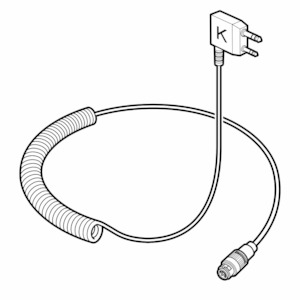 Lynx Coiled Radio Lead