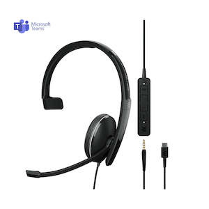 Epos Microsoft Teams Range: EPOS | Sennheiser ADAPT 135T USB-C II Monaural Headset - MS Teams & 3.5mm