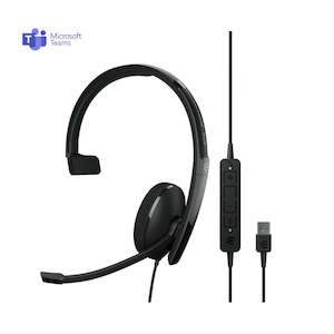 Epos Microsoft Teams Range: EPOS | Sennheiser ADAPT 130T USB II Monaural Headset - MS Teams