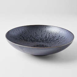 Black Pearl: Black Pearl Open Shape Serving Bowl