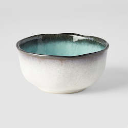 Sky Blue: Sky Blue Round Uneven Bowl