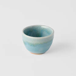 Sake: Pale Blue Sake Cup