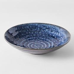 Blues: Midnight Blue Shallow Bowl