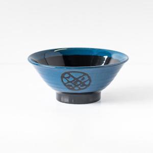 Indigo: Blue V Shape Udon Bowl