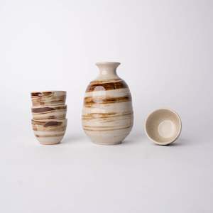 Boxed Sets: Earth Swirl Sake Set