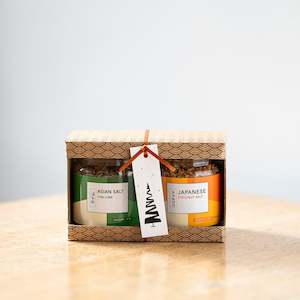 Gourmet Food: Japanese Coconut Salt & Asian Thai Lime Salt Set