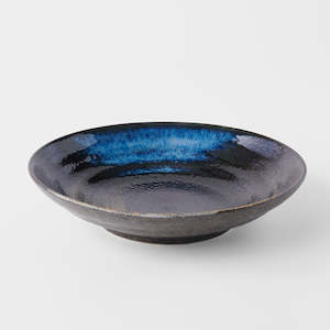 Large Bowls: Brushstroke Shallow Bowl