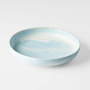 Soda Blue: Soda Blue High Rim Plate