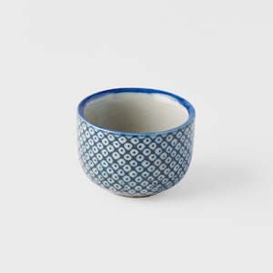 Sake: Indigo Shibori Sake Cup