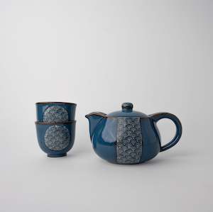 Boxed Sets: Blue Wave Tea Set