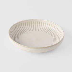 Alabaster High Rim Plate