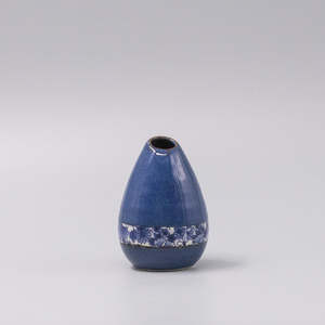 Blues: Indigo Yuzen Pinecone Vase