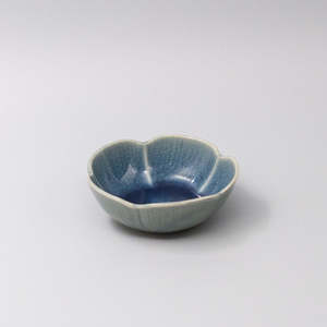 Amane Sapphire Large Sauce Dish
