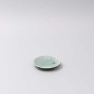 Celadon Sunburst Sauce Dish
