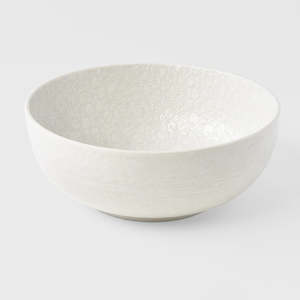 Whites: White Star Deep Serving Bowl