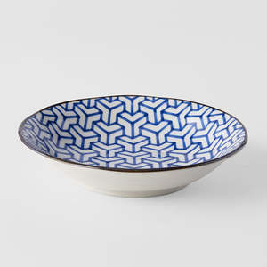 Assorted: Herringbone Shallow Bowl