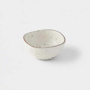 Sauce Dishes: Fleck Uneven Sauce Dish