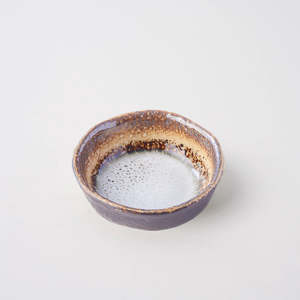 Sauce Dishes: Akane Grey Round Sauce Dish