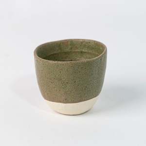 Matcha Green Lopsided Tea Mug