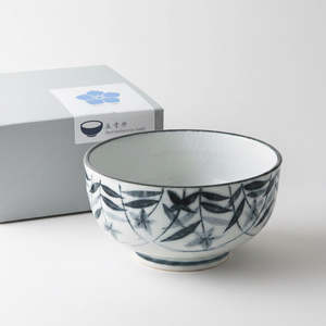 Kikyo Flower Boxed Bowl