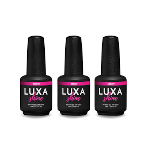 Top: Luxa Shine No Wipe Gel Top Coat - Pro Bundle