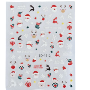 Nail Art: Christmas Stickers #5