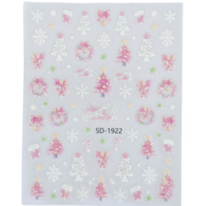 Nail Art: Christmas Stickers #4
