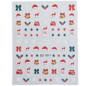 Nail Art: Christmas Stickers #1