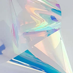 Nail Art: Holographic Glass Film - Pink