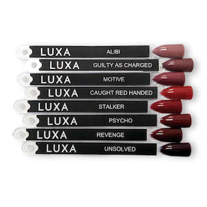 Painted Swatch Sticks: Swatch Sticks - Crimes of Passion Collection