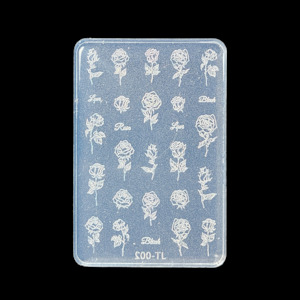 Dried Flower Wheel: Silicone Nail Art Mold - Roses