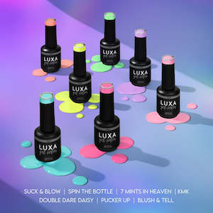 Luxa Truth or Dare Collection - 7pcs with Free Painted Swatch Sticks