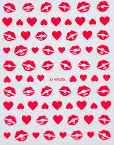 Nail Art: Valentine's Day Stickers #1