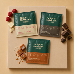 Plant Protein Powders: One Serving Sample Packs x 3