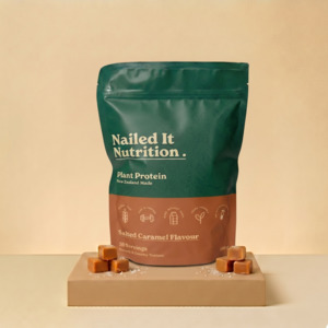 Plantproteins: Salted Caramel Plant Protein