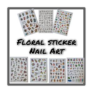 Floral Nail Art Stickers
