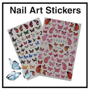 Disney (Mickey Mouse) & Butterfly Nail Art Stickers