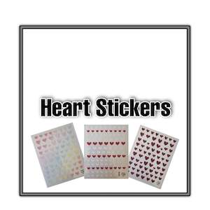 Heart Nail Art Stickers